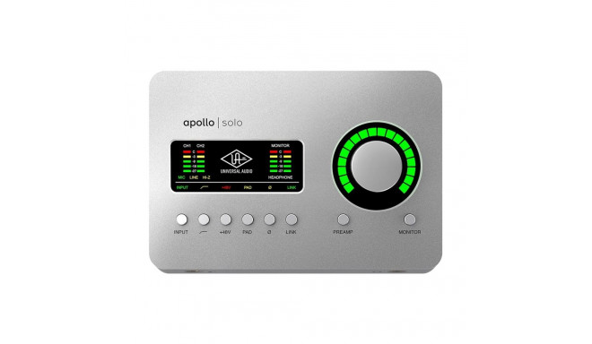 Audio Interface - Universal Audio Apollo Solo Black