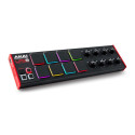 MIDI Controller - AKAI LPD 8 MKII 8 Pads 8 Knobs Red/Black