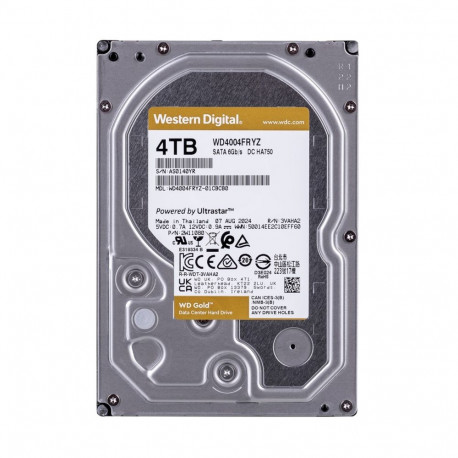 Internal Hard Drive - Western Digital 4TB Gold Serial Ata Iii