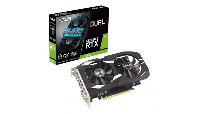 Graphics Card - ASUS GeForce RTX 3050 6GB GDDR6 Black