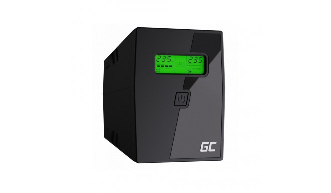 Uninterruptible Power Supply - Green Cell Ups02 0.8 Kva 480 W 2 Ac Out