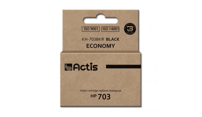 Ink Cartridge - Actis Kh-703bkr Black 15ml