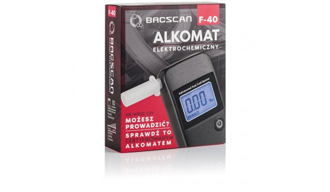 Alcohol Tester - Bacscan F-40 0 - 4% Gray