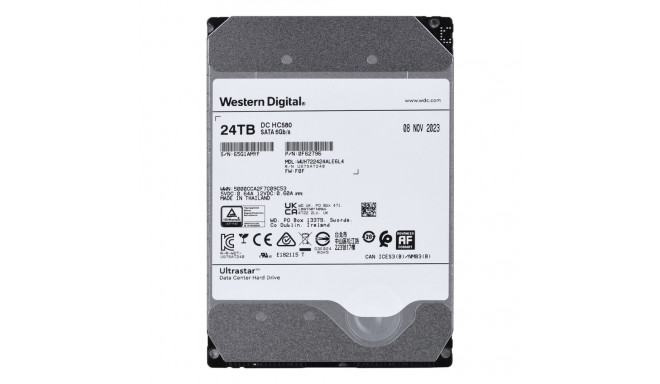 External Hard Drive - Western Digital 24 Tb, Black