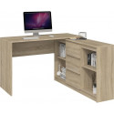 Computer Desk - Topeshop Biurko Plus Sonoma