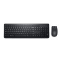 Wireless Keyboard & Mouse Combo - Dell Km3322w Us International Black