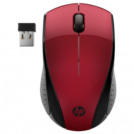Wireless Mouse - HP 220 2.4 GHz 1600 DPI Battery Life 15 Months Sunset Red