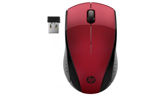 Wireless Mouse - HP 220 2.4 GHz 1600 DPI Battery Life 15 Months Sunset Red