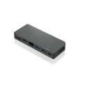 Docking Station - Lenovo 4X90S92381 USB 3.2 Gen 1 Type-C Grey