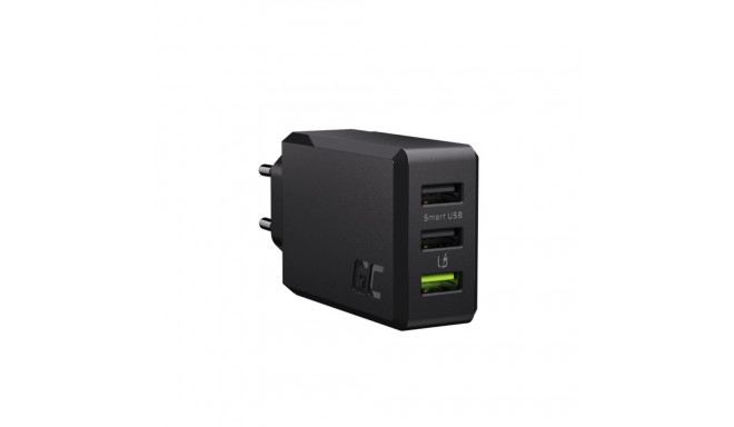 Mobile Charger - Green Cell CHARGC03, Black