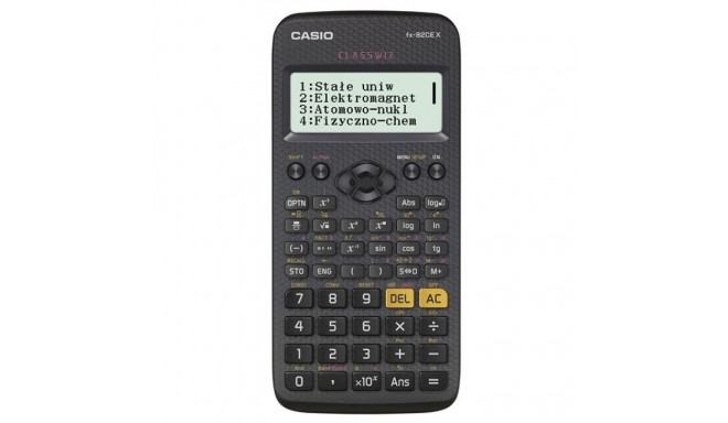 Calculator - Casio Fx 82CEX, Black, 12 Digit Display