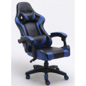 Chair - Topeshop FOTEL REMUS NIEBIESKI, Blue