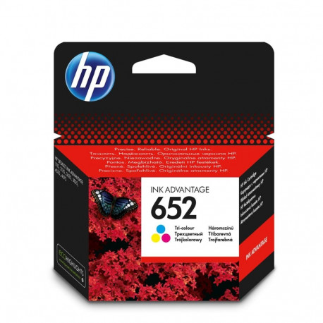 Ink Cartridge - HP 652 Original Pigment Cyan Magenta Yellow