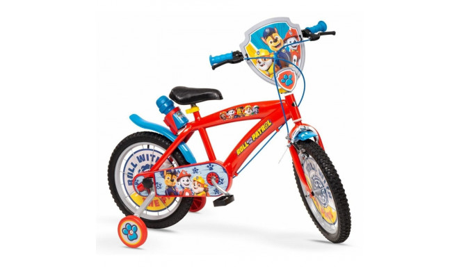 Children's Bicycle - Paw Patrol - 16" - Red