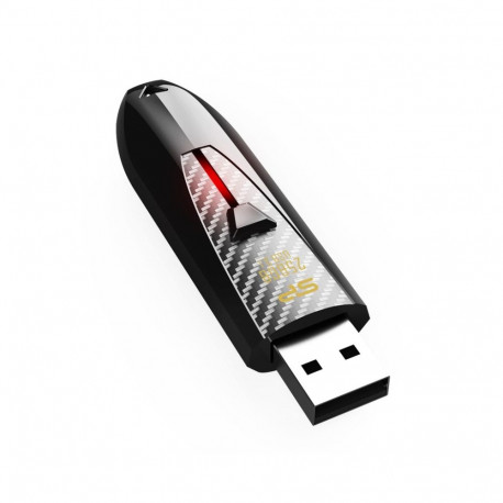 USB Flash Drive - Silicon Power Blaze B25 128 GB Black Silicon Power Blaze B25 128GB USB 3.2 Type-A