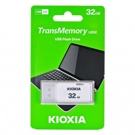 USB Flash Drive - Kioxia U202 32GB USB Type-a 2.0 White