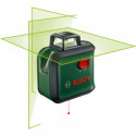 Bosch cross line laser AdvancedLevel 360 (green/black, green laser lin