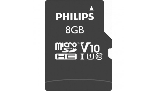 Philips micro SDHC 8GB Class 10 UHS 1 FM08MP45B/10