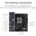 ASUS TUF GAMING B650M-PLUS WIFI, mainboard (black/light orange) - AM5