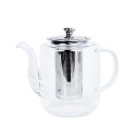 Teapot MANON 1L with a sieve, silver