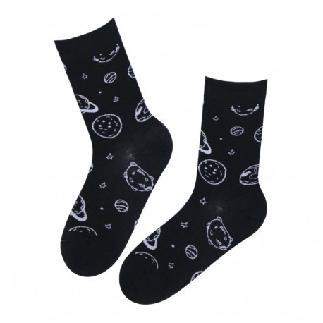 SOKISAHTEL PLANETS tumesinised puuvillased sokid 444, 446