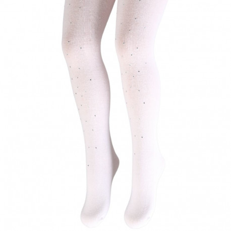 SOKISAHTEL VIENNA kivikestega valged sukkpüksid tüdrukutele 428, 431, 432