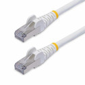 StarTech.com 1m White CAT8 Ethernet Cable, Snagless RJ45, 25G/40G, 2000MHz, 100W PoE++, S/FTP, 26AWG