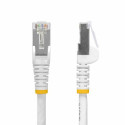 StarTech.com 1m White CAT8 Ethernet Cable, Snagless RJ45, 25G/40G, 2000MHz, 100W PoE++, S/FTP, 26AWG