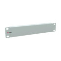 Equip 10&quot; Blank Panel, 1U, Light Grey