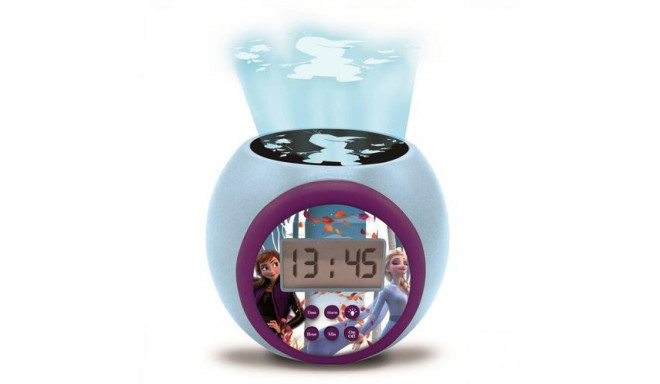 Lexibook Projector Alarm Clock Disney Frozen 2 Anna Elsa with snooze function and alarm function