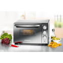 Rommelsbacher BGS 1400 toaster oven 22 L Black, Silver Grill