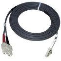 ROLINE 9/125um LC/SC 10.0m InfiniBand/fibre optic cable 10 m Black