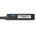 StarTech.com USB 3.0 to Gigabit Ethernet Adapter NIC w/ USB Port - Black