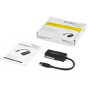 StarTech.com USB 3.0 to Gigabit Ethernet Adapter NIC w/ USB Port - Black