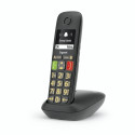 Gigaset E290 Analog/DECT telephone Caller ID Black