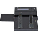 StarTech.com Standalone M.2 SATA &amp; M.2 NVMe Duplicator and Eraser - HDD/SSD Cloner/Wiper for