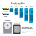 StarTech.com Standalone M.2 SATA &amp; M.2 NVMe Duplicator and Eraser - HDD/SSD Cloner/Wiper for