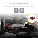 StarTech.com U.3 to PCIe Adapter Card, PCIe 4.0 x4 Adapter For 2.5&quot; U.3 NVMe SSDs, SFF-TA-1