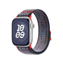 Apple 42mm Blue/Red Nike Sport Loop