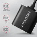 Axagon ADA-12 USB 2.0 Stereo Audio Mini-Adapter 15 cm Kabellänge - Kabel - Audio/Multimedia 2.0 chan