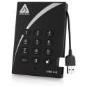 Apricorn Aegis Padlock external hard drive 2 TB Black