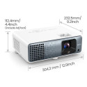 BenQ TK710 data projector Standard throw projector 3200 ANSI lumens DLP UHD 4K (3840x2160) 3D Black,