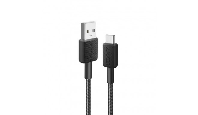 Anker 322 USB cable 0.9 m USB A USB C Black