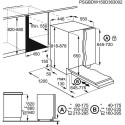 AEG FSE62417P Semi built-in 9 place settings E