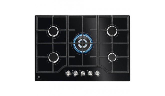 Electrolux KGG75362K Black Built-in 74 cm Gas 5 zone(s)