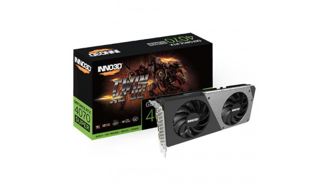 Inno3D GEFORCE RTX 4070 SUPER TWIN X2 OC NVIDIA 12 GB GDDR6X