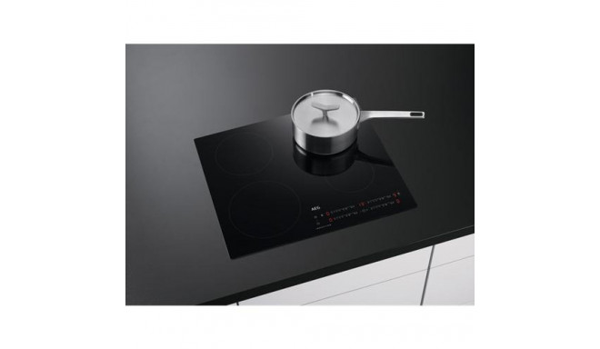 AEG IKB64413IB Black Countertop 56 cm Zone induction hob 4 zone(s)