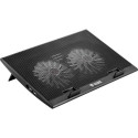 YENKEE YSN 120 laptop cooling pad 43.2 cm (17&quot;) Black, Blue