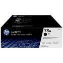 HP 78A 2-pack Black Original LaserJet Toner Cartridges