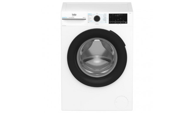 BEKO Washing machine BM3WFSU49415WB, 9 kg, Energy class A, 51.8 cm, 1400 rpm, Inverter motor, Steam 